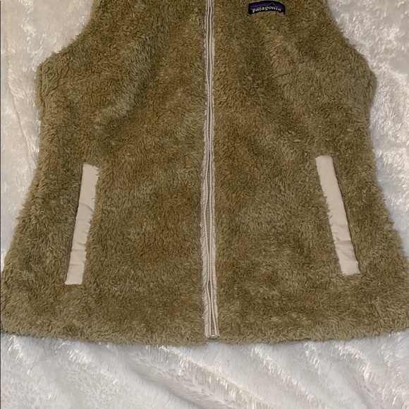 Patagonia Los Gatos khaki vest-sz small preowned - Picture 3 of 9